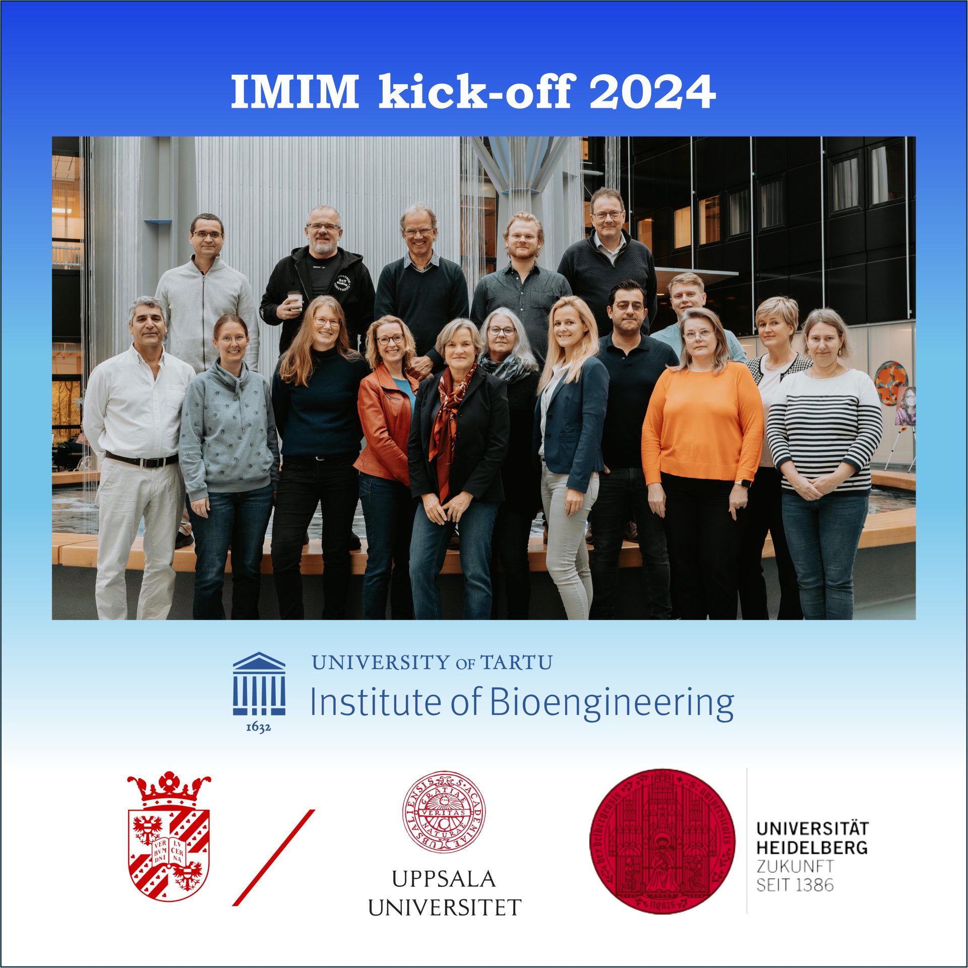 IMIM kickoff IMIM kickoff